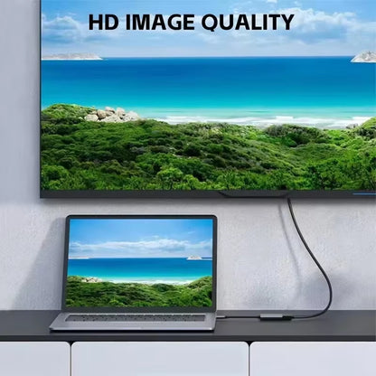 TYPE C to Hdmi-Compatible 4K Adapter USB C USB3.1 Male to HDTV Female Converter Cable for Laptop Tablet TV Macbook