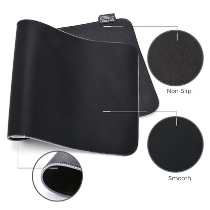 LED Light Mousepad RGB Keyboard Cover Desk-Mat Colorful Surface Mouse Pad Waterproof Multi-Size World Computer Gamer CS Dota